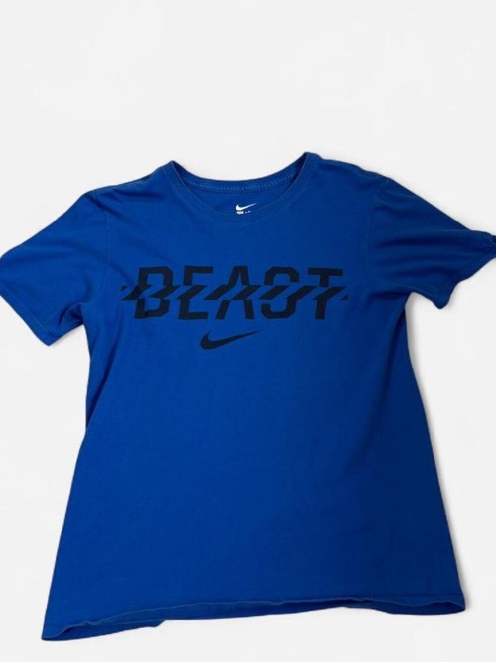 Nike Beast Graphic T-Shirt Youth S Blue